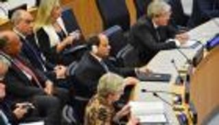 السيسي: ليبيا شهدت تراجعا ملموسا في نشاط التنظيمات الإرهابية