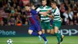 سوبر ميسي يقود برشلونة لفوز ساحق على إيبار