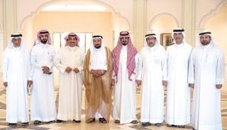 حاكم الشارقة وشعراء السعودية