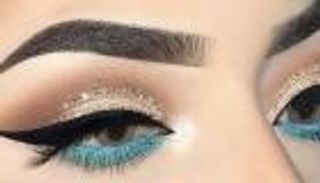 مكياج "العيون الخضراء" يزين اليوم الوطني السعودي