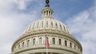 قبة مبنى كابيتول هيل الخاص بالكونجرس الأمريكي (رويترز)