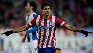 لاعب أتلتيكو يؤكد عودة كوستا برسالة ترحيبية