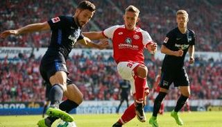 ماينز وهيرتا برلين يتقاسمان رقما سلبيا في البوندسليجا