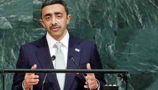 الشيخ عبد الله بن زايد آل نهيان في الأمم المتحدة