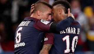 فيراتي يطمع في دوري الأبطال بسبب نيمار ومبابي