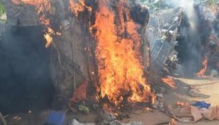 جانب من مداهمات الجيش المصري للإرهاب في شمال سيناء - حق الشهيد