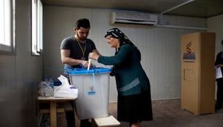 تصويت استفتاء كردستان 