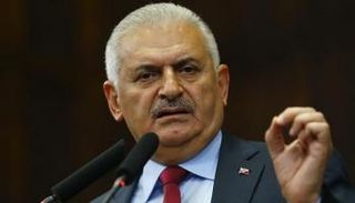 رئيس الوزراء التركي بن علي يلدريم