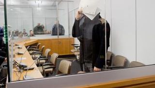 أبو ولاء الداعشي خلال المحاكمة