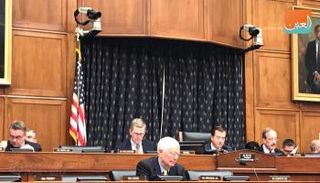 جانب من اجتماع لجنة الشؤون الخارجية بالكونجرس