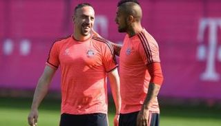 فرانك ريبيري وأرتورو فيدال