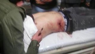 صورة أحد قتلى الانتفاضة الإيرانية نشرها مركز 