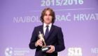 مودريتش يتوج بجائزة أفضل لاعب كرواتي