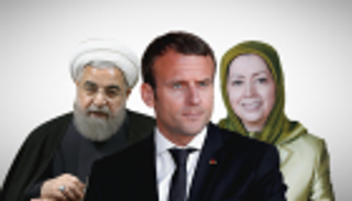 صفعة فرنسية للملالي.. ماكرون يرفض طلب روحاني بالتحرك ضد رجوي