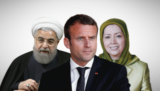 ماكرون وروحاني ورجوي