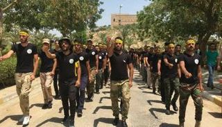 مليشيات الحشد الشعبي المدعومة إيرانيا في العراق