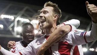 كريستيان إريكسن لاعب منتخب الدنمارك