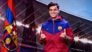 كوتينيو يتقرب من ميسي وسواريز في برشلونة