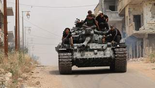 قوات تابعة للنظام السوري- (صورة أرشيفية)