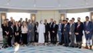 نهيان بن مبارك يستقبل وفودا طلابية وأممية