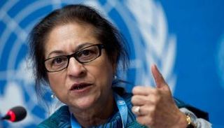 أسماء جهانكير، مقررة الأمم المتحدة الخاصة لحقوق الإنسان في إيران