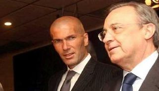 فلورنتينو بيريز وزين الدين زيدان