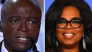 الإعلامية أوبرا والمغني سيل