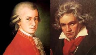بيتهوفن وموتسارت