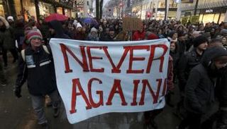 جانب من مظاهرات النمسا