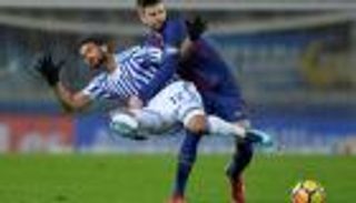 مدرب سوسيداد يحمِّل نفسه مسؤولية رباعية برشلونة