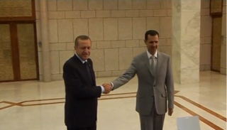 رجب طيب أردوغان وبشار الأسد-أرشيفية