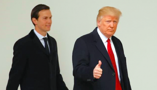 ترامب وصهره كوشنر- أرشيفية