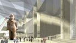 رمسيس الثاني يغادر إلى "البهو العظيم" بالمتحف الكبير بمصر