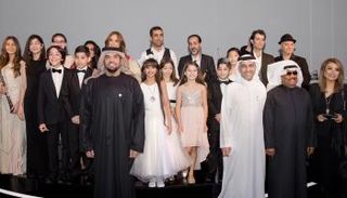 الجسمي مع أطفال مركز الجليلة الموهوبين بدبي