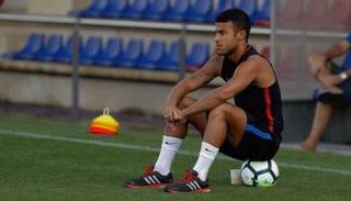 لاعب فريق برشلونة