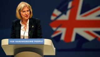 رئيسة الوزراء البريطانية تيريزا ماي - أرشيفية