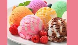 آيس كريم لا يزيد الوزن بالفواكه