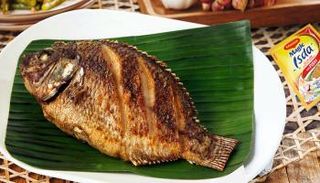 السمك المقلي المقرمش