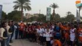 بالصور.. انطلاق ماراثون زايد الخيري من معبد الكرنك بالأقصر