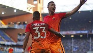 دجيكو وإيمرسون بالميري لاعبا روما