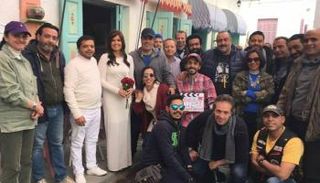 أول يوم تصوير لمسلسل "أرض النفاق"