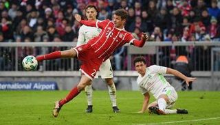 مولر لحظة تسجيل أحد الأهداف