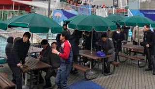 جزء من تدريب الإجلاء