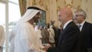 محمد بن زايد يلتقي وزير الداخلية الإيطالي