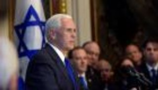 بنس زاعما: توقيت خطة ترامب للسلام يتوقف على الفلسطينيين