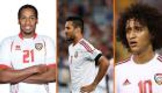 عقوبات بالإيقاف والغرامة على ثلاثي منتخب الإمارات