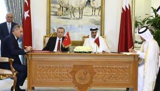 قطر الدولة الوحيدة التي لا تجرؤ على معارضة النظام التركي