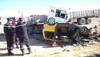 معظم حوادث سير الجزائر سببها عامل بشري