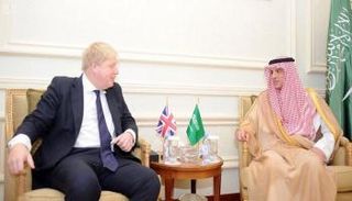 وزير الخارجية السعودي عادل الجبير يلتقي وزير خارجية المملكة المتحدة