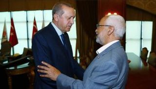 أردوغان وراشد الغنوشي